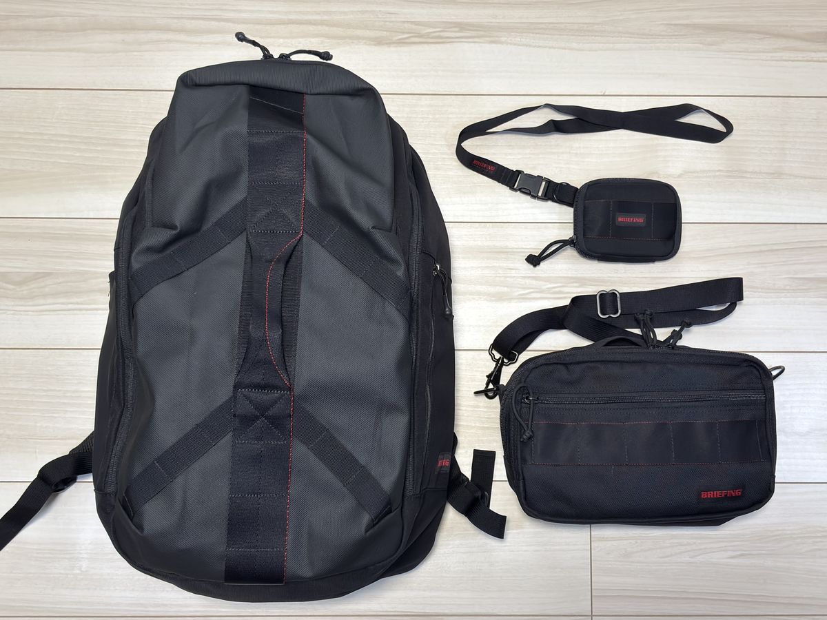 JOURNEY PACK・NECK HOLDER・JET TRIP VIPER の3レイヤー運用